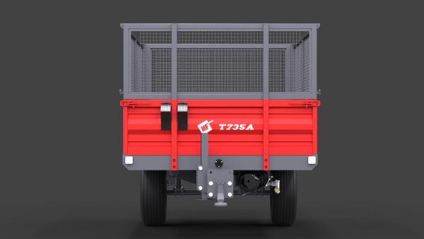 Puspriekabė METAL - FACH T735 - Image 2