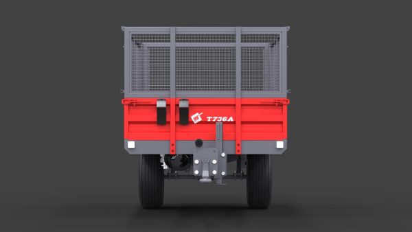 Puspriekabė METAL - FACH T736 - Image 2
