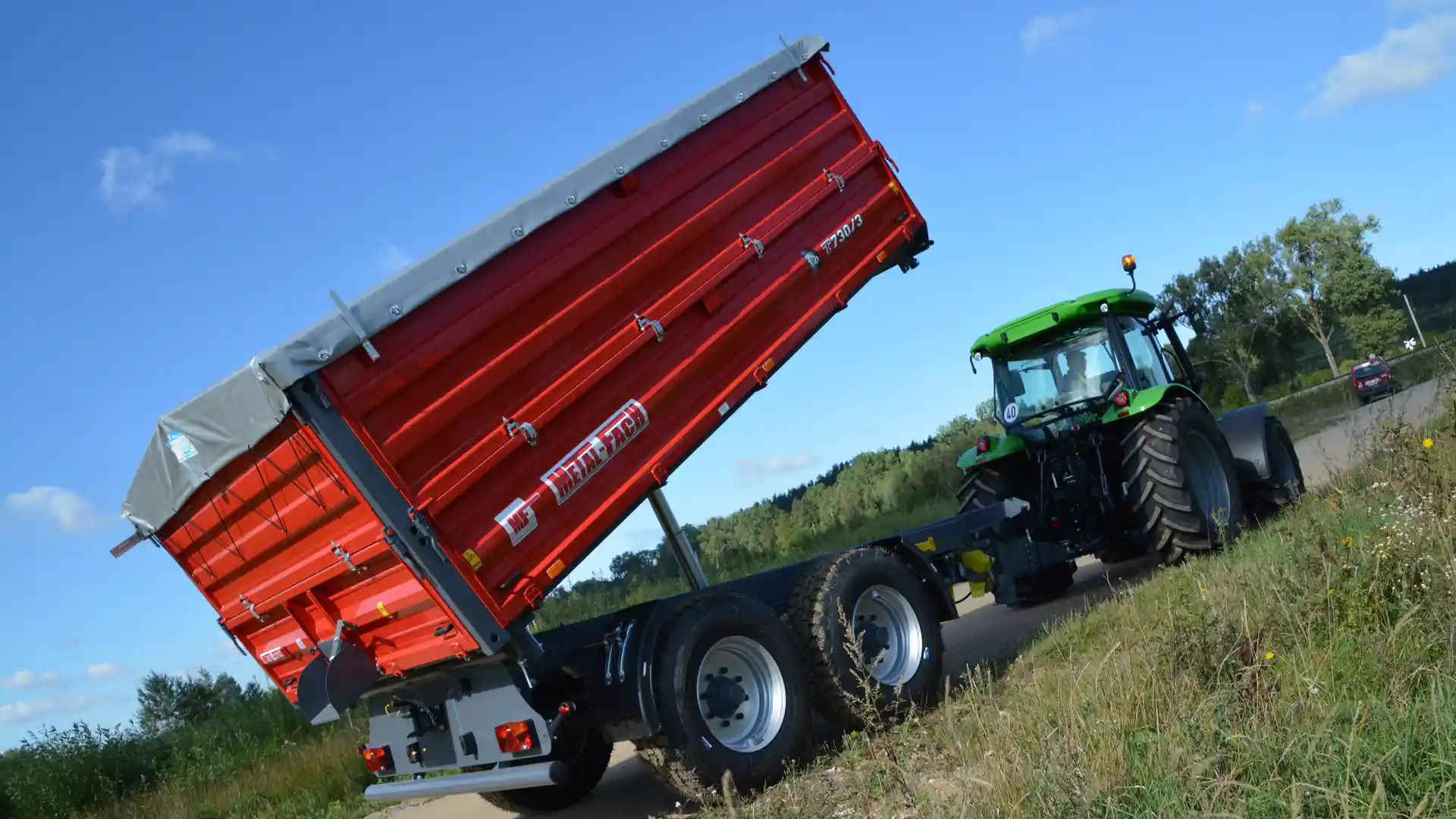 Puspriekabė METAL - FACH T730 - Image 5