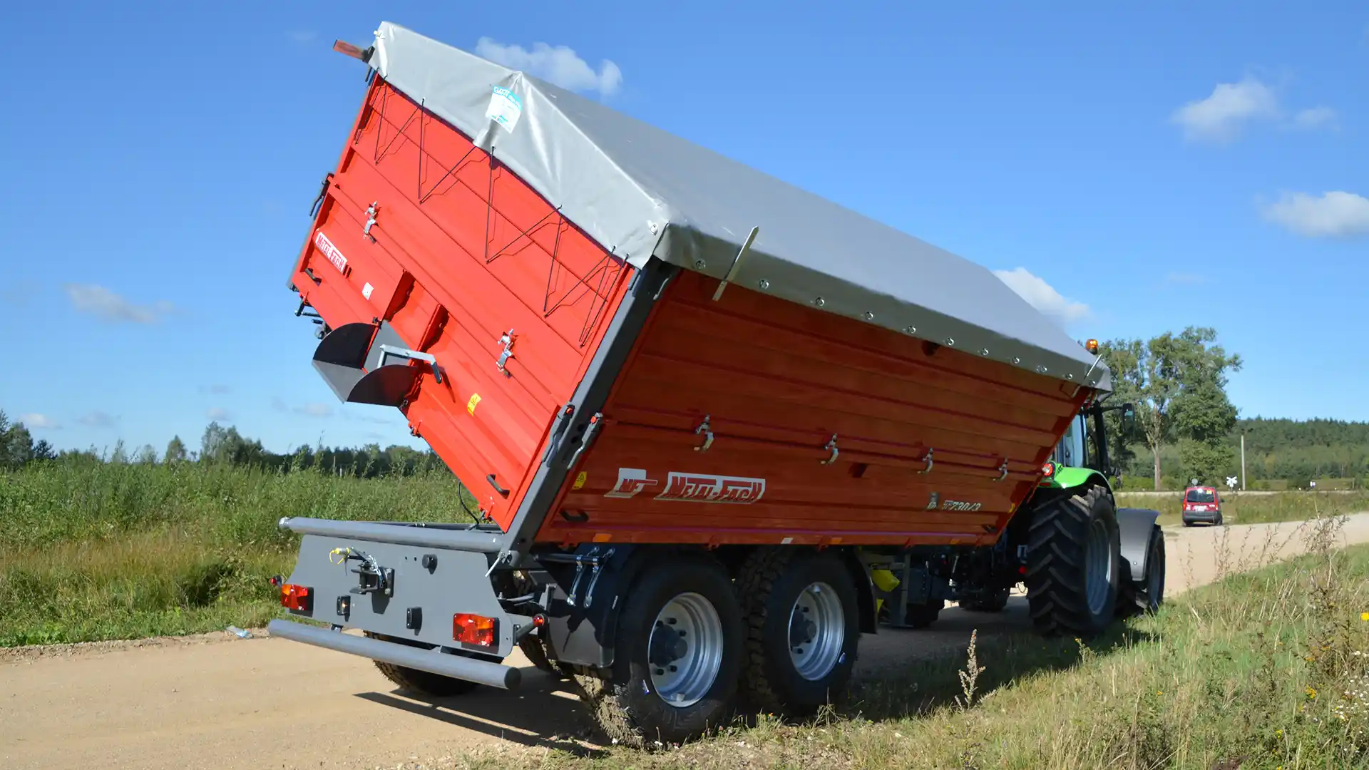 Puspriekabė METAL - FACH T730 - Image 2