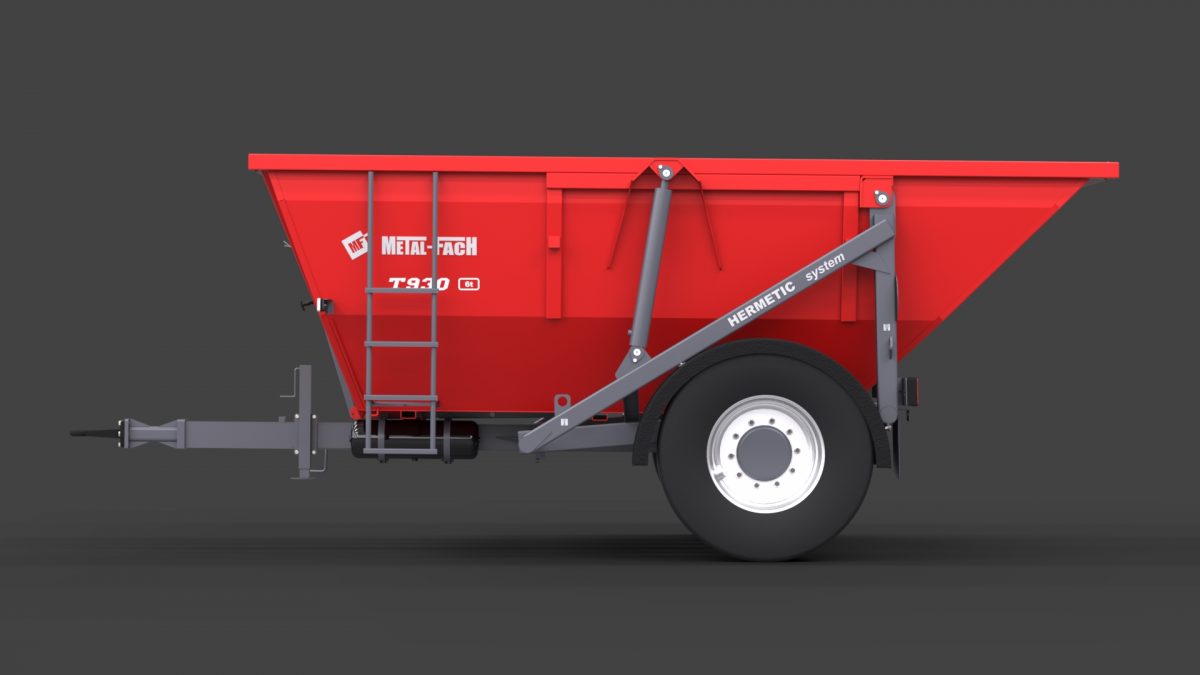 Puspriekabė METAL - FACH T930 - Image 2