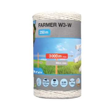 Virvė FARMER W3-W 250m