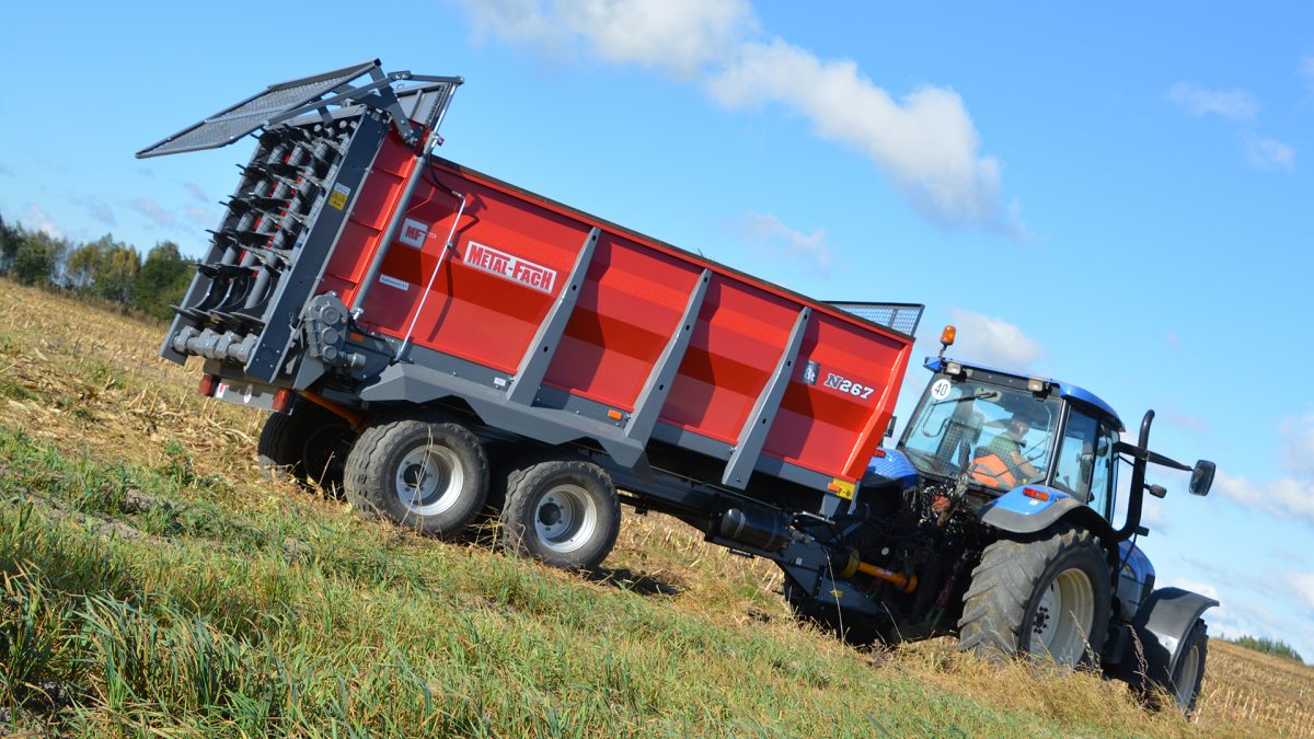 Mėšlo kratytuvas METAL-FACH N267 HORNET - Image 5